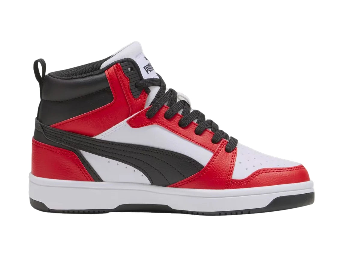 Tenis PUMA Rebound V6 Mid Multicolor para Niño
