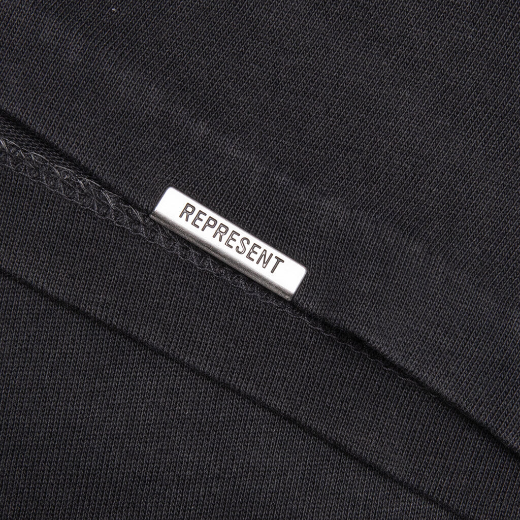 Reborn Long Sleeve T Shirt Aged Black