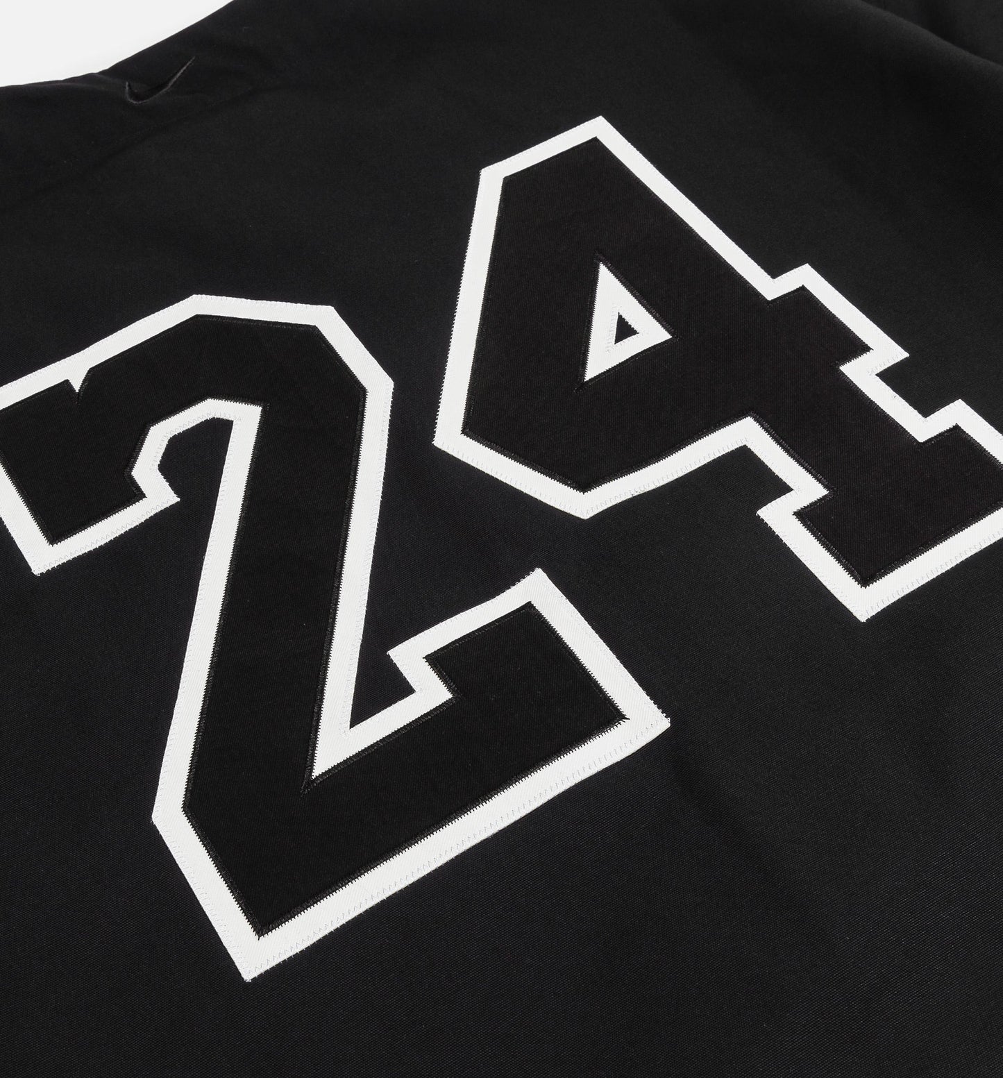 Kobe Mamba Mens Baseball Jersey Black White