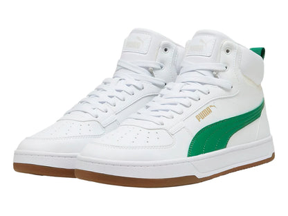 Tenis PUMA Caven 20 Mid Blanco y Verde para Hombre