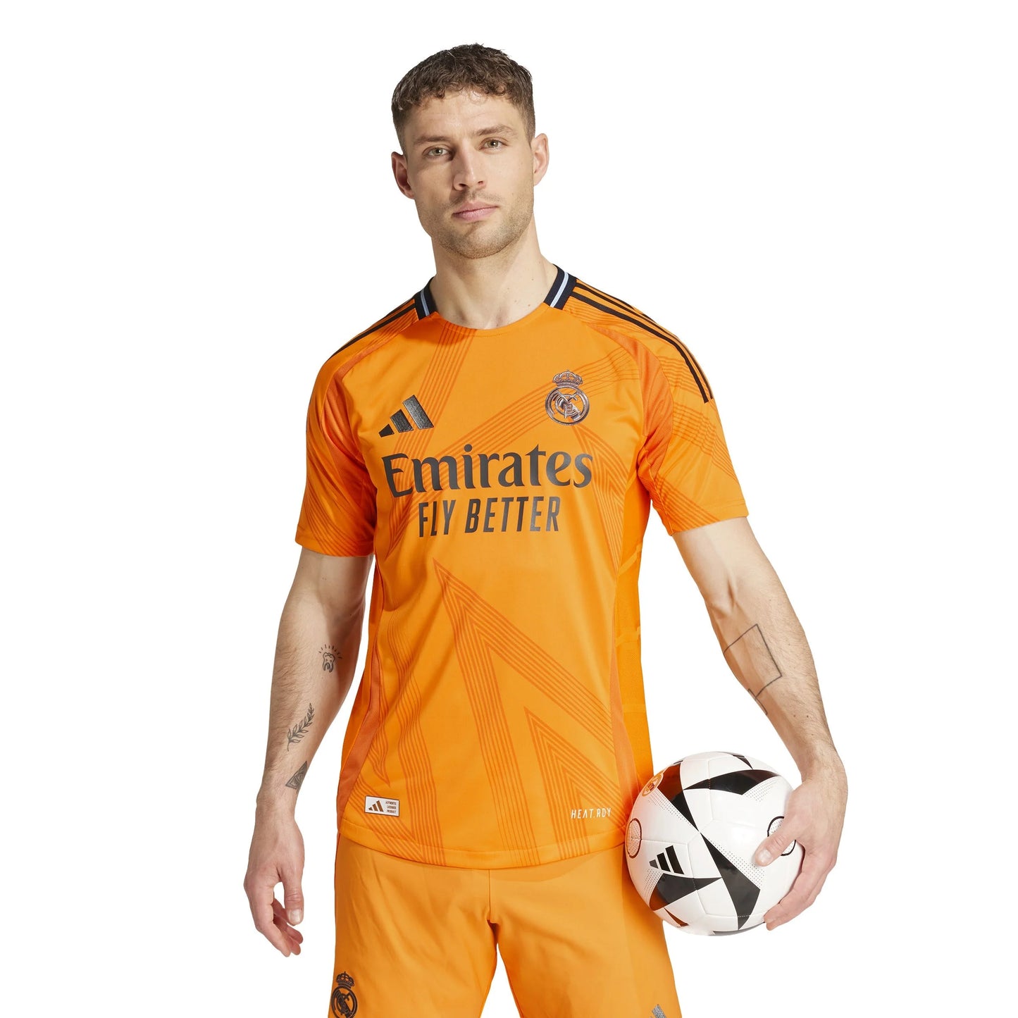 adidas Mens Real Madrid Away Jersey Authentic 24 25