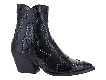 Botines Corina Negros para Mujer