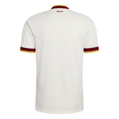 adidas Spain Away Authentic Mens Soccer Jersey 2026 White