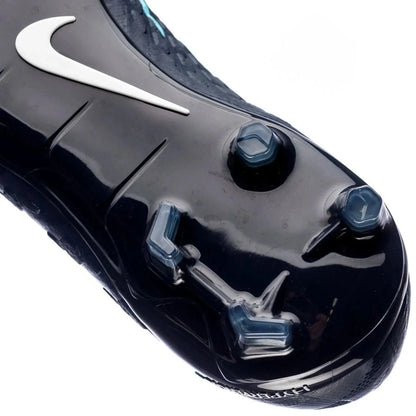 Nike Kids Jr Hypervenom Phantom III Dynamic Fit FG Firm Ground Soccer Cleats Blue