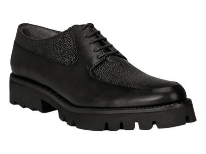 Zapato Cuadra Negro para Hombre