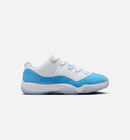 Air Jordan 11 Retro Low University Blue Mens Lifestyle Shoe White University Blue Black Free Shipping