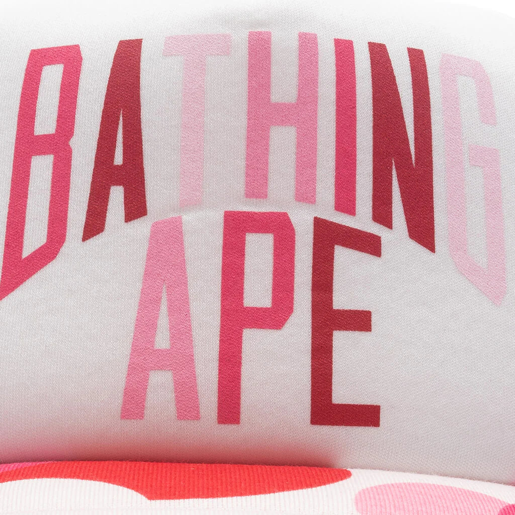 ABC Camo NYC Logo Mesh Cap Pink