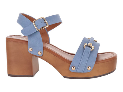 Sandalias ROZE Azul para Mujer