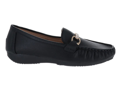 Mocasines ROZE Negro para Mujer