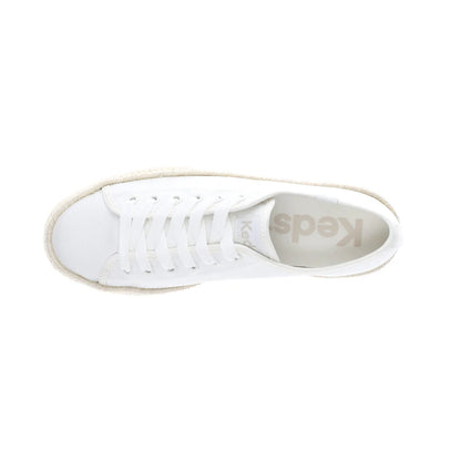 Triple Up Canvas Jute Foxing Lace Up Sneakers