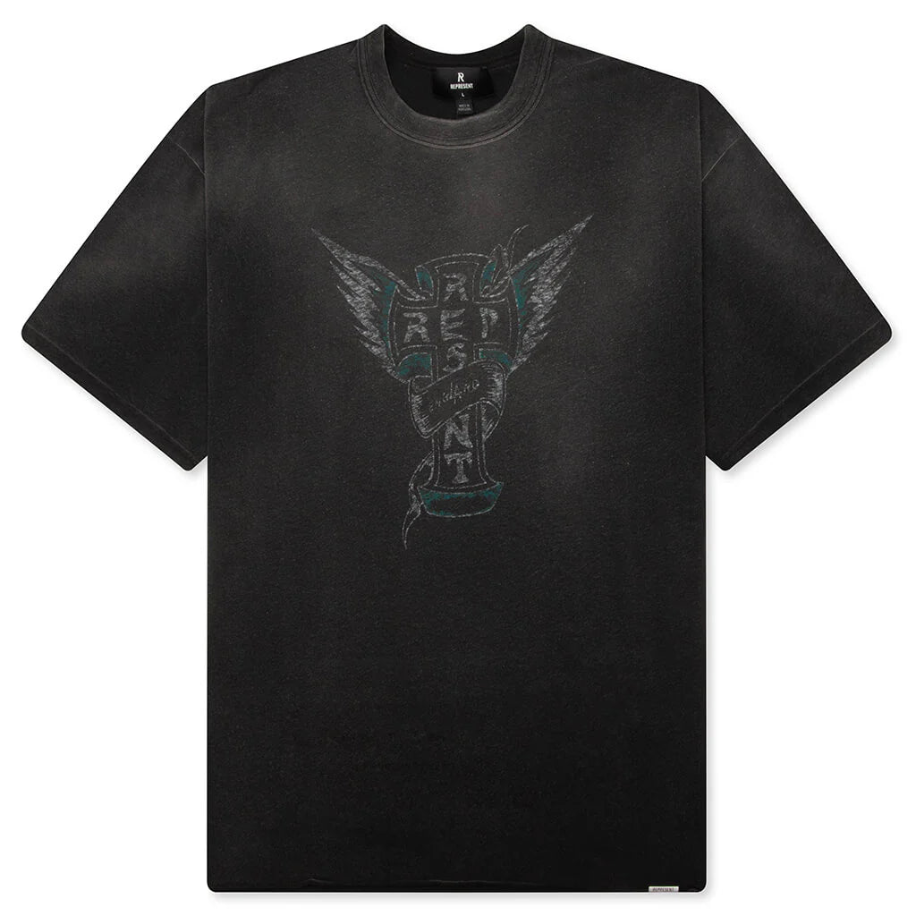 Westside T Shirt Stained Black