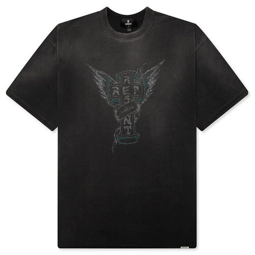 Westside T Shirt Stained Black