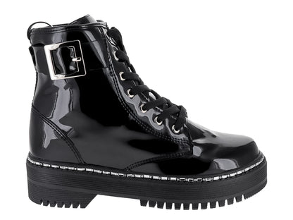 Botas MeliAna de Charol Negro para Niña
