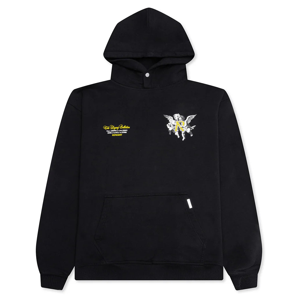 Legacy Cherubs Hoodie Jet Black