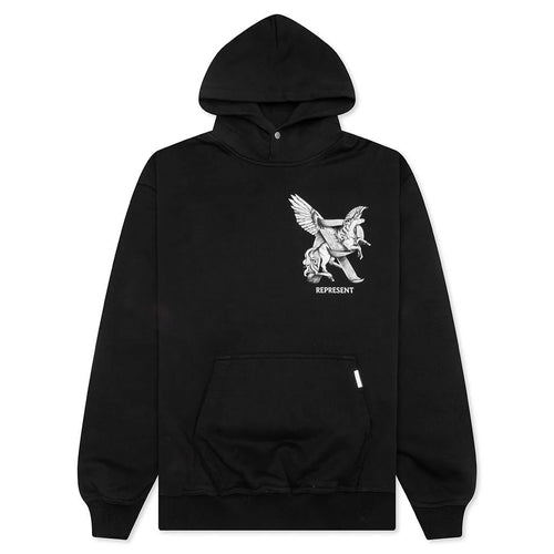 Elegance In Motion Hoodie Jet Black