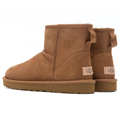 Womens Classic Mini II Boot Chestnut