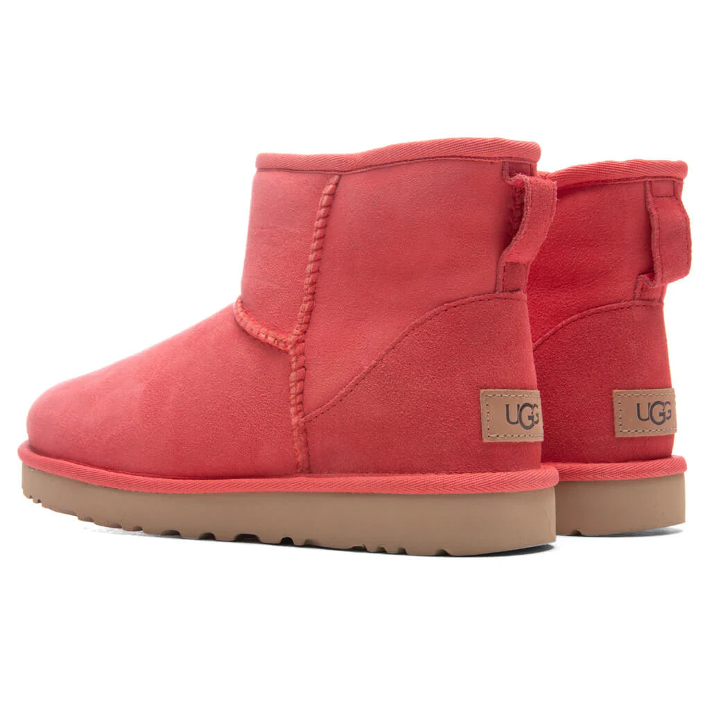 Womens Classic Mini II Boot Hibiscus Pink