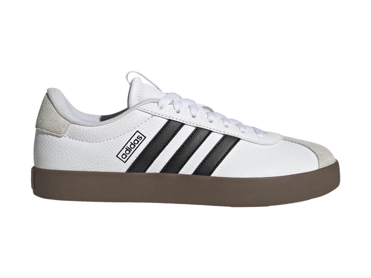 Tenis Adidas VL Court 30 Blanco y Negro para Mujer