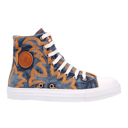 Game Day Embroidered High Top Sneakers