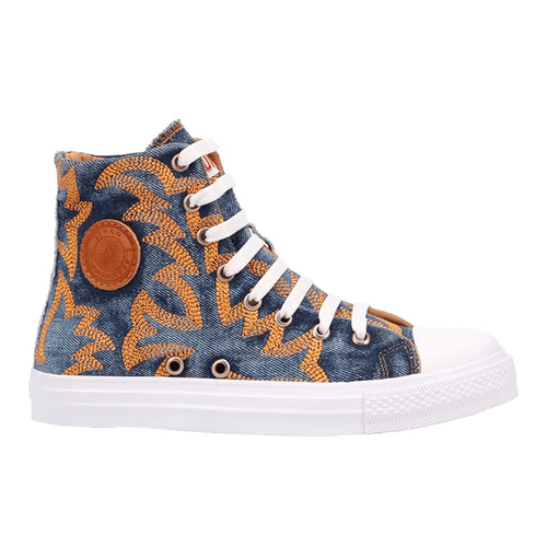 Game Day Embroidered High Top Sneakers
