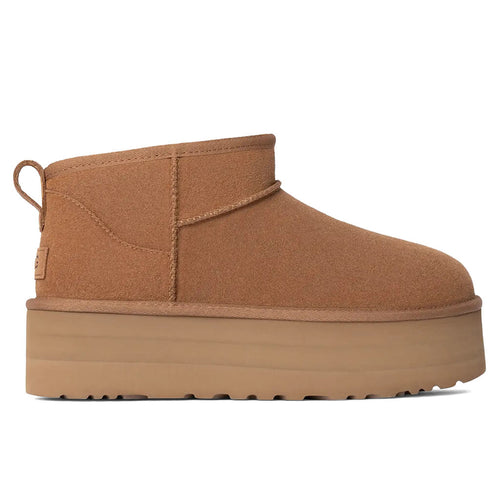 Womens Classic Ultra Mini Platform Chestnut