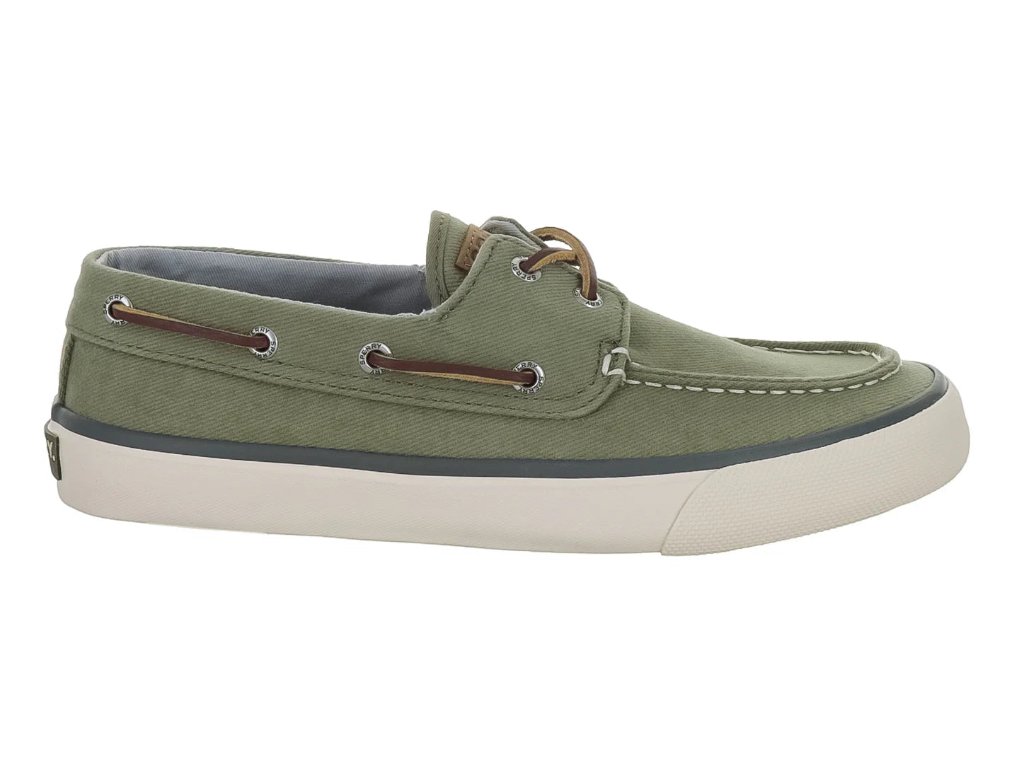 Zapatos Náuticos Sperry Bahama II Color Olivo para Hombre