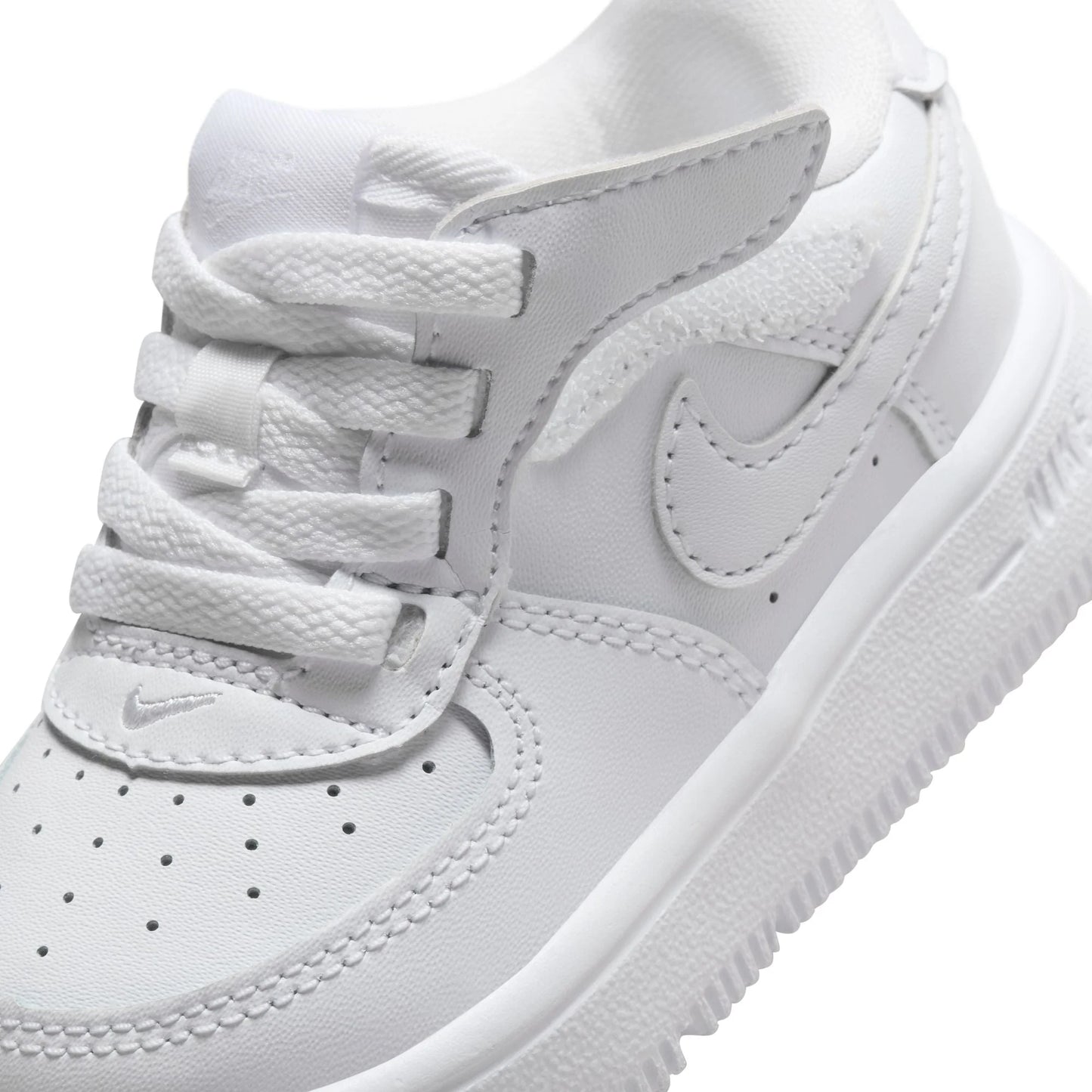 Toddler  Force 1 Low Easy On - "White"