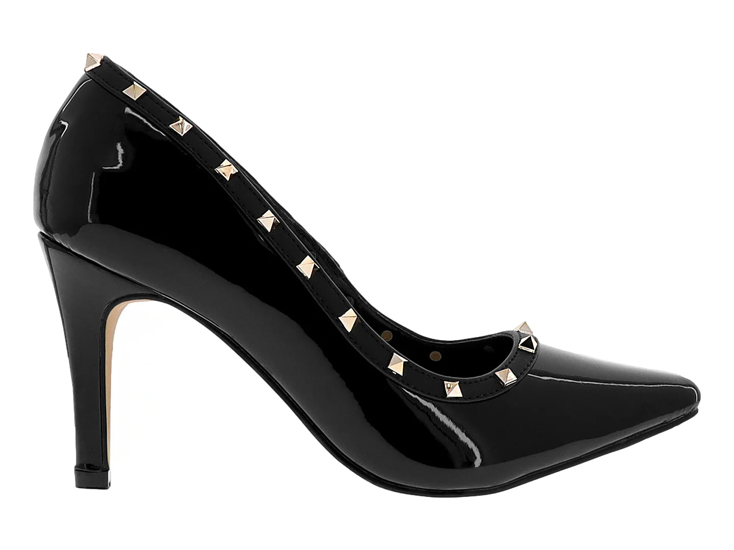 Zapatillas Stiletto Lady Paulina Negro para Mujer