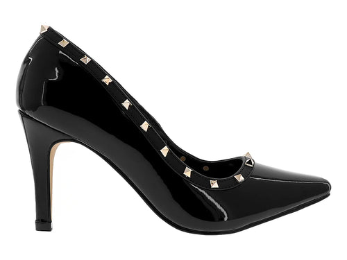 Zapatillas Stiletto Lady Paulina Negro para Mujer
