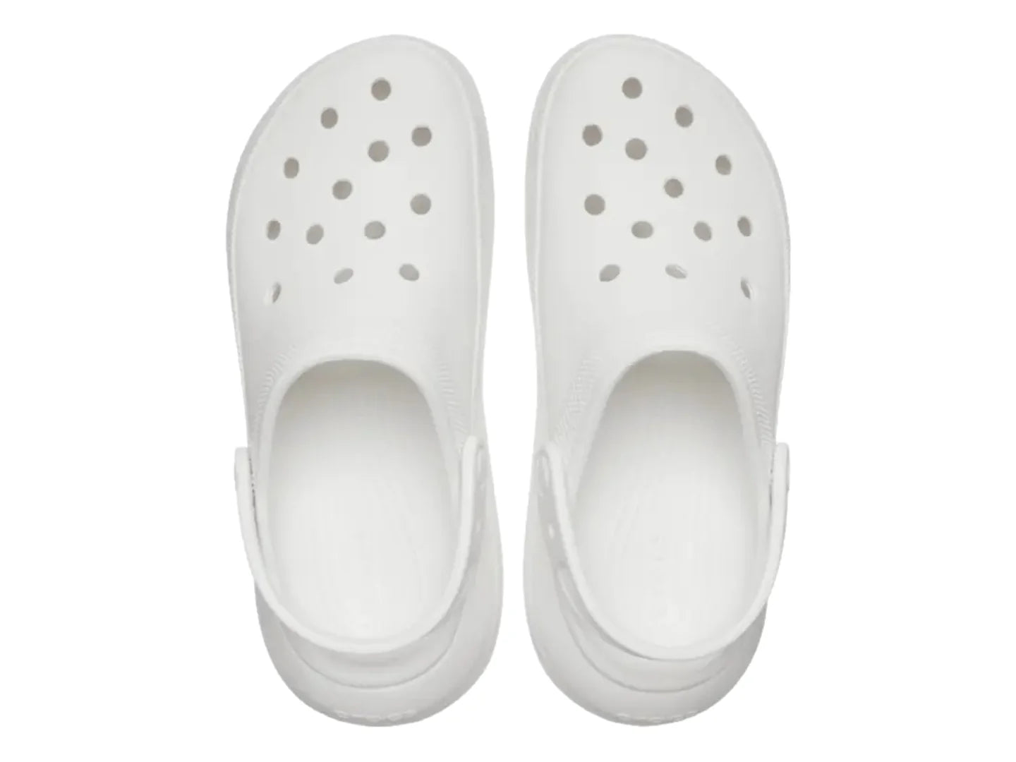 Sandalias Crocs Crush Clog Blancas para Mujer