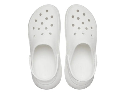 Sandalias Crocs Crush Clog Blancas para Mujer