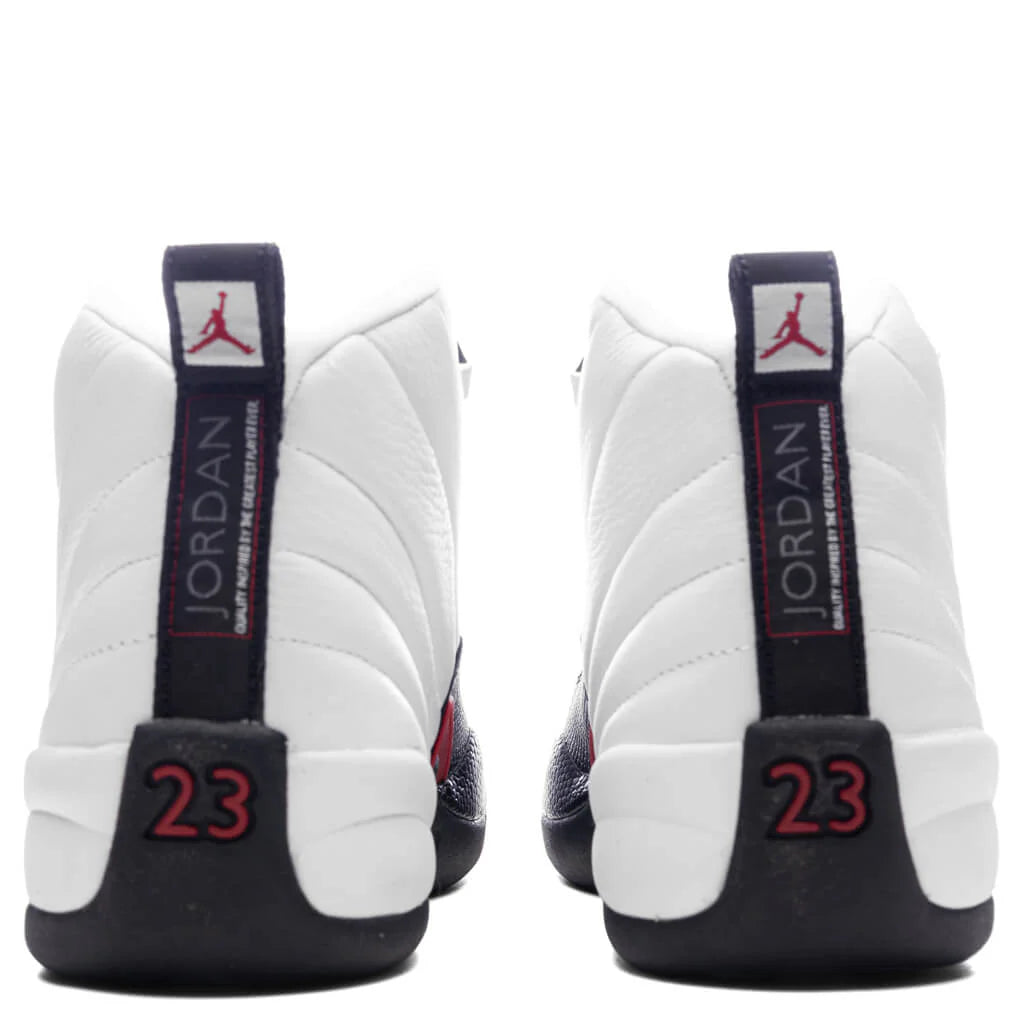 Air Jordan 12 Retro GS White Gym Red Black