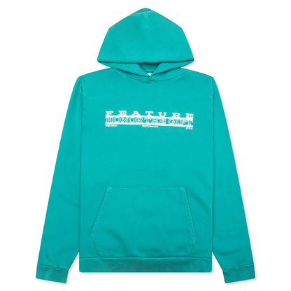 Feature x Honor The Gift Racing Club Hoodie Vintage Green