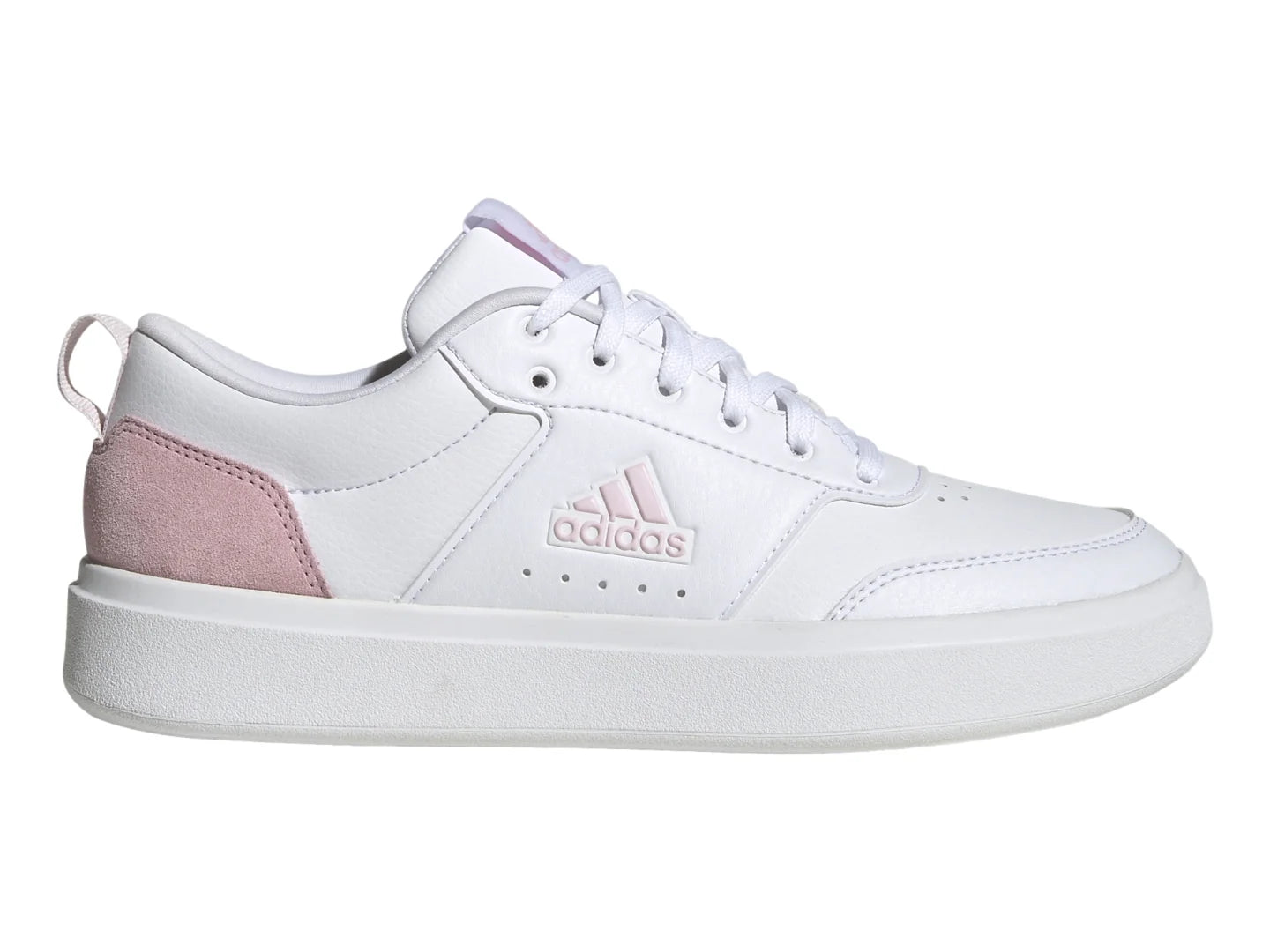 Tenis Adidas Park ST Blanco y Rosa para Mujer