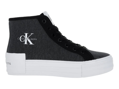 Tenis Calvin Klein Black Bold Vulc Negro para Mujer