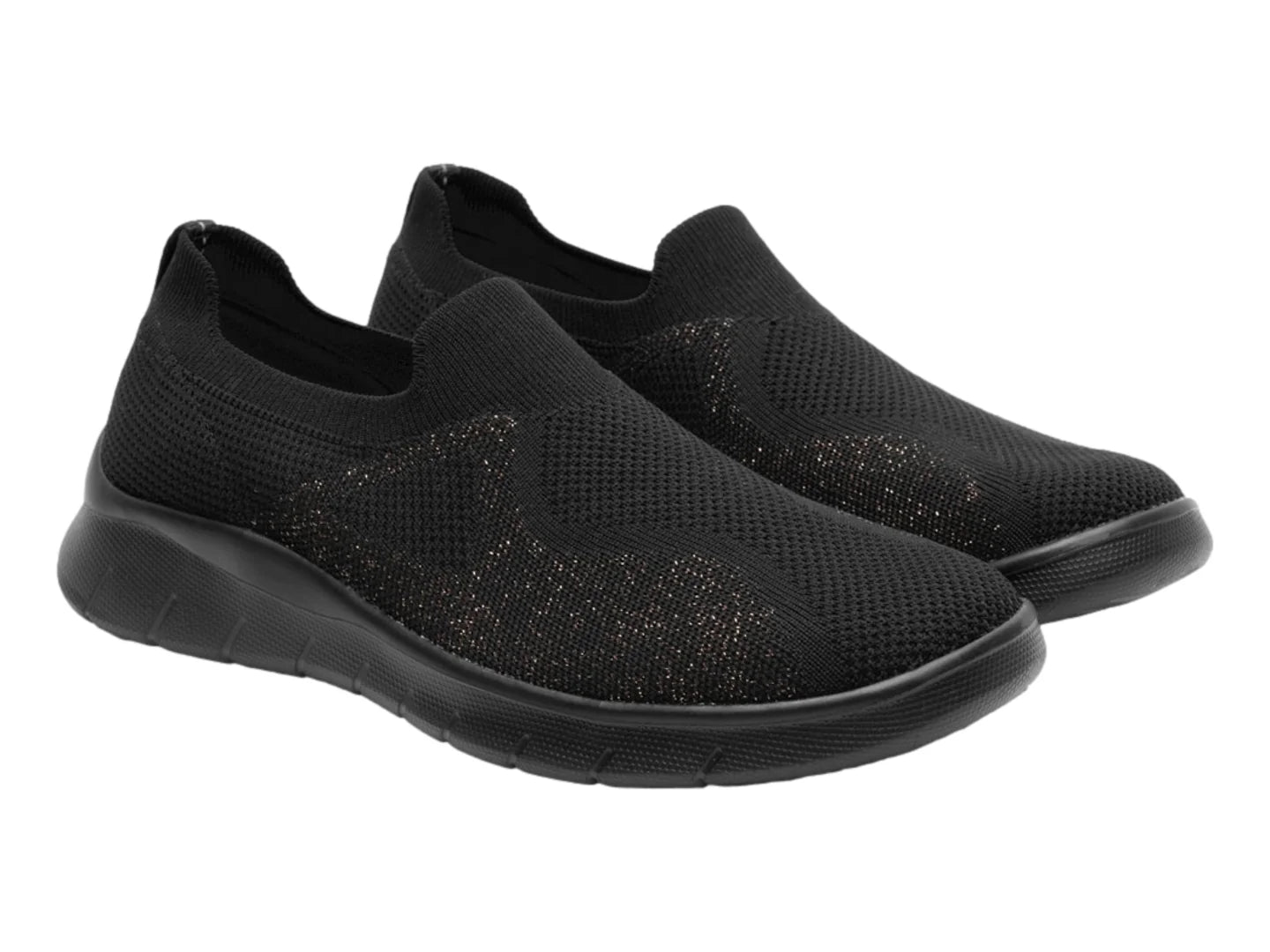 Zapatos Planos Flexi Negro para Mujer