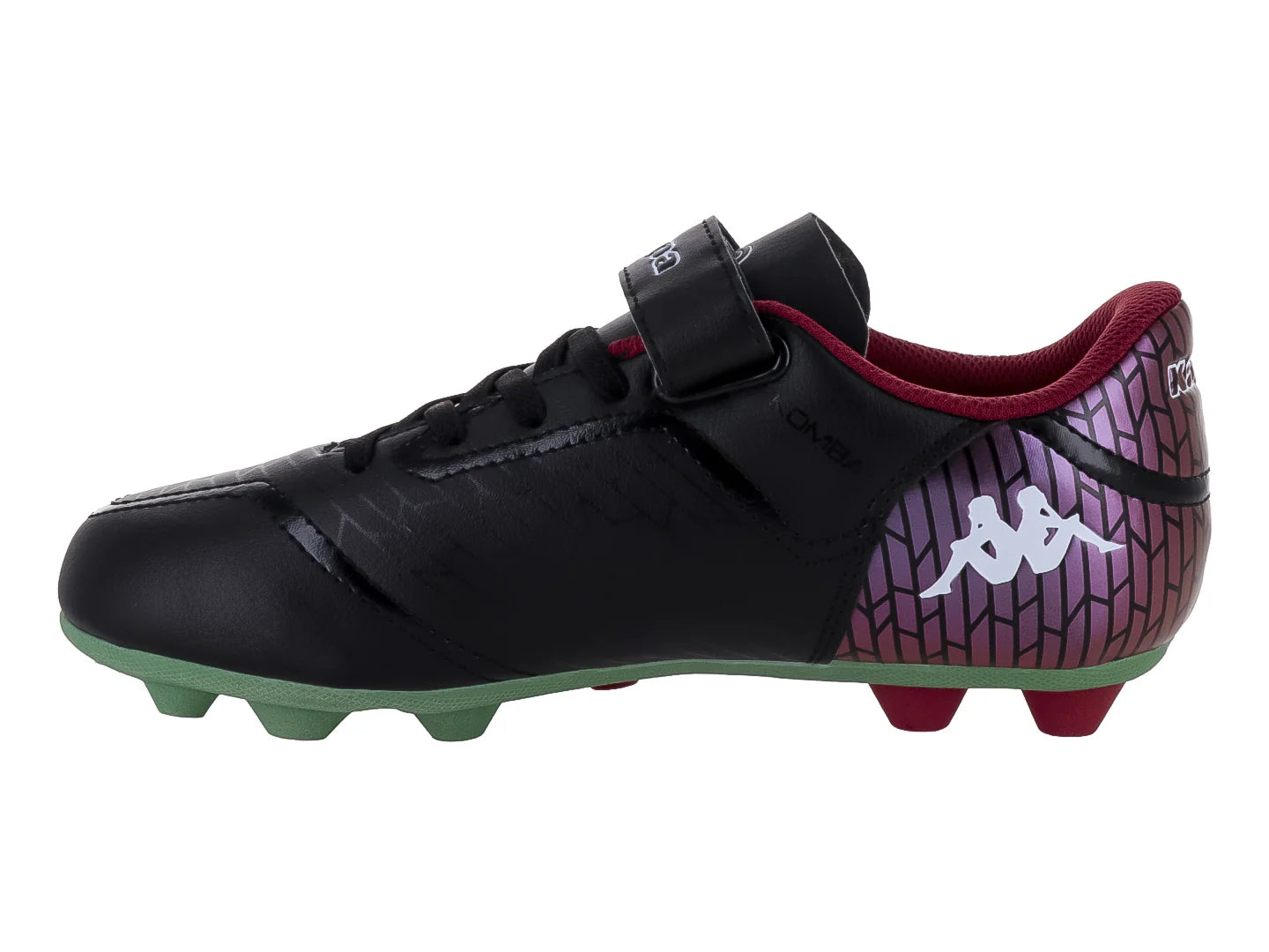 Tenis de Fútbol Kappa Kombat Player Negro y Verde para Niño