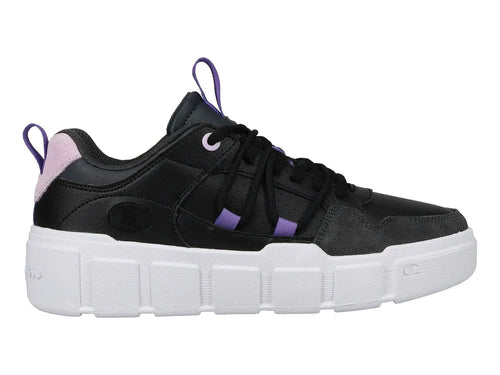 Tenis Champion Ventor Chic Negro y Lavanda para Mujer