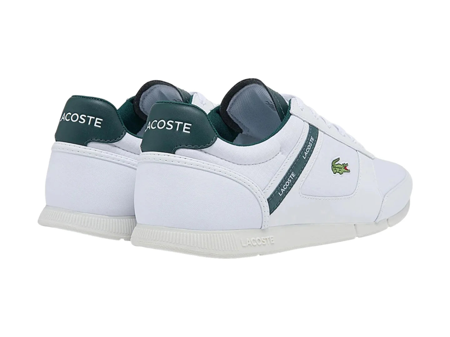 Tenis Lacoste Menerva Sport Blanco y Verde para Hombre