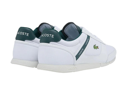 Tenis Lacoste Menerva Sport Blanco y Verde para Hombre