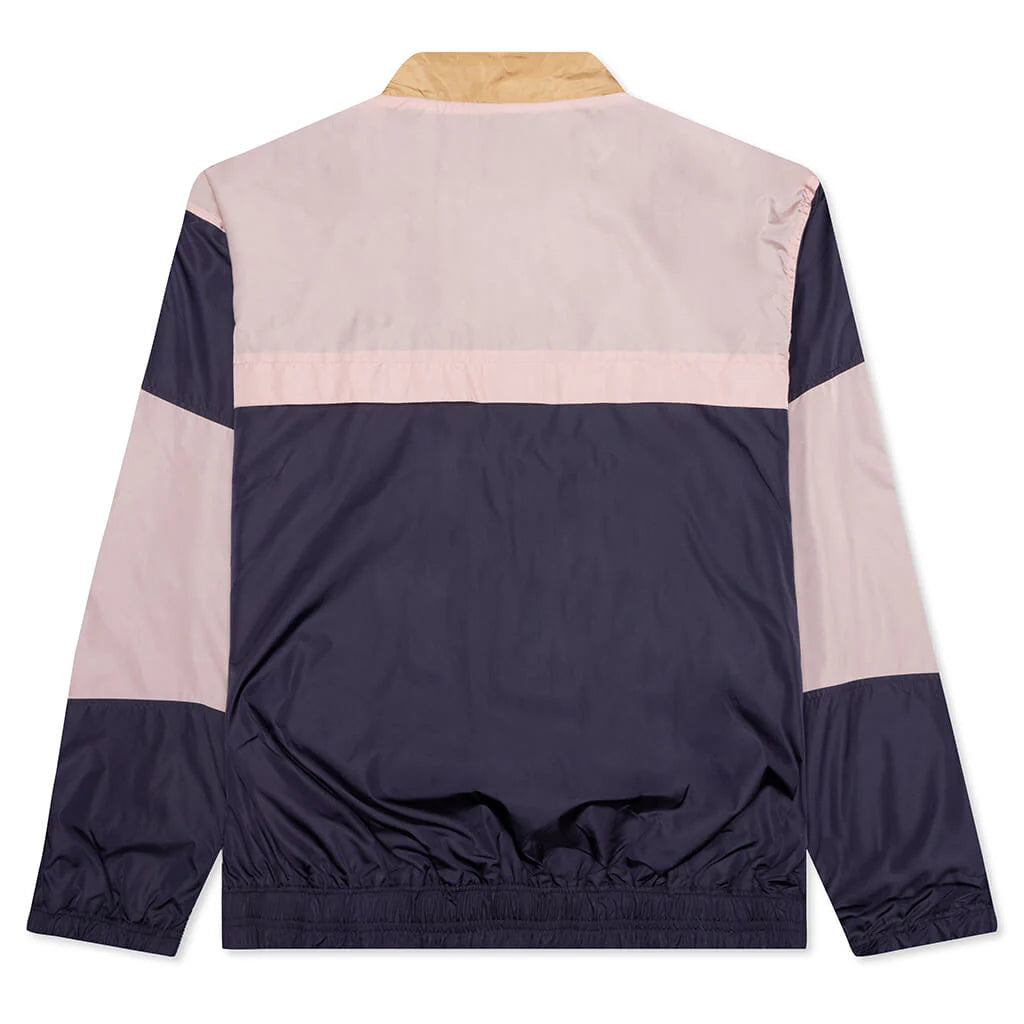 Track Jacket Tan Rose Deep Purple