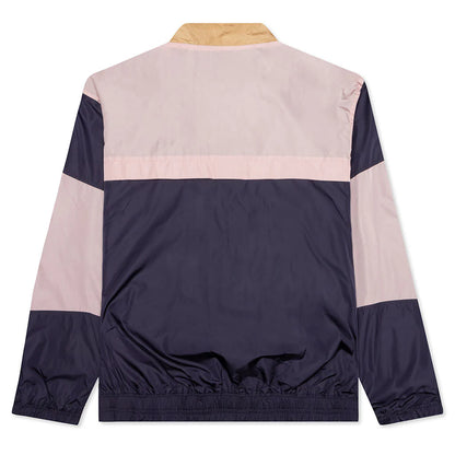Track Jacket Tan Rose Deep Purple