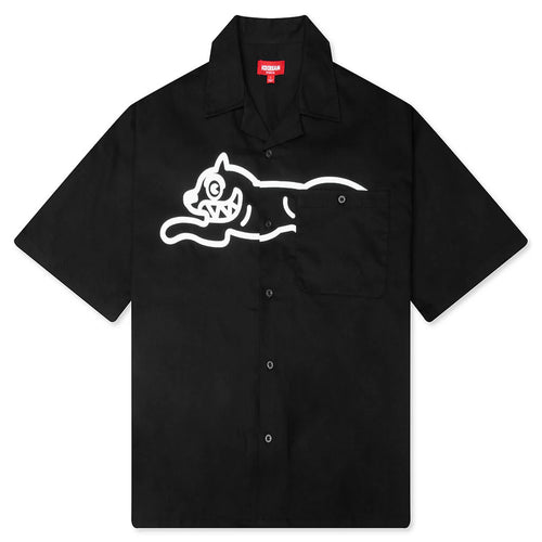Camper S S Woven Shirt Black