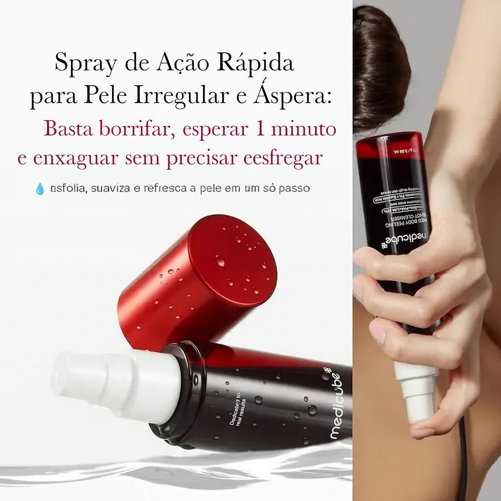 Red Acne Spray Peeling Esfoliante Corporal