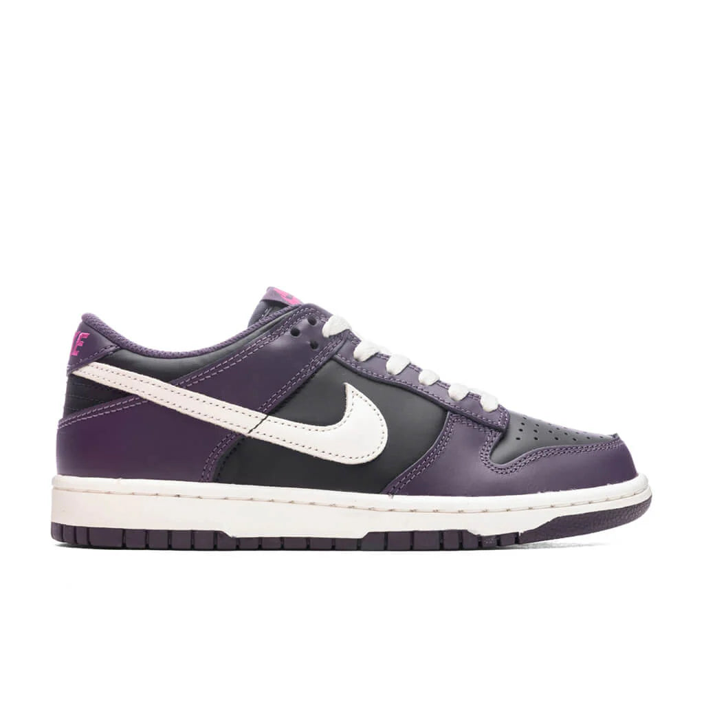 Dunk Low (GS) - Black/Pale Ivory/Dark Raisin/Sail
