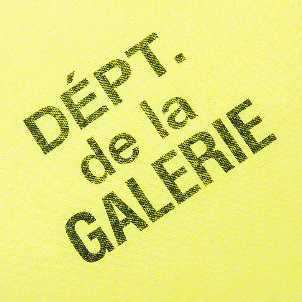 French Tee Fluorescent Yellow