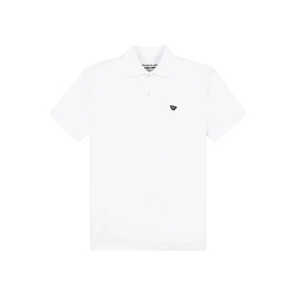 Paper Planes Solid Polo Shirt - White