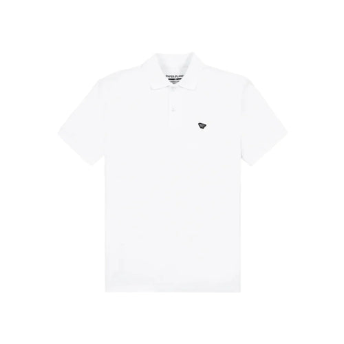 Paper Planes Solid Polo Shirt - White