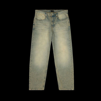 Patta Dirty Whiskers Denim Pants Sandwashed Light Blue Denim