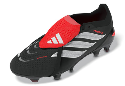 adidas Predator Pro Fold Over Tongue FG Firm Groun Mens Soccer Cleats Black White